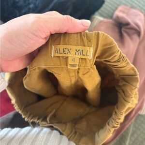 Alex Mill Golden Yellow Trousers